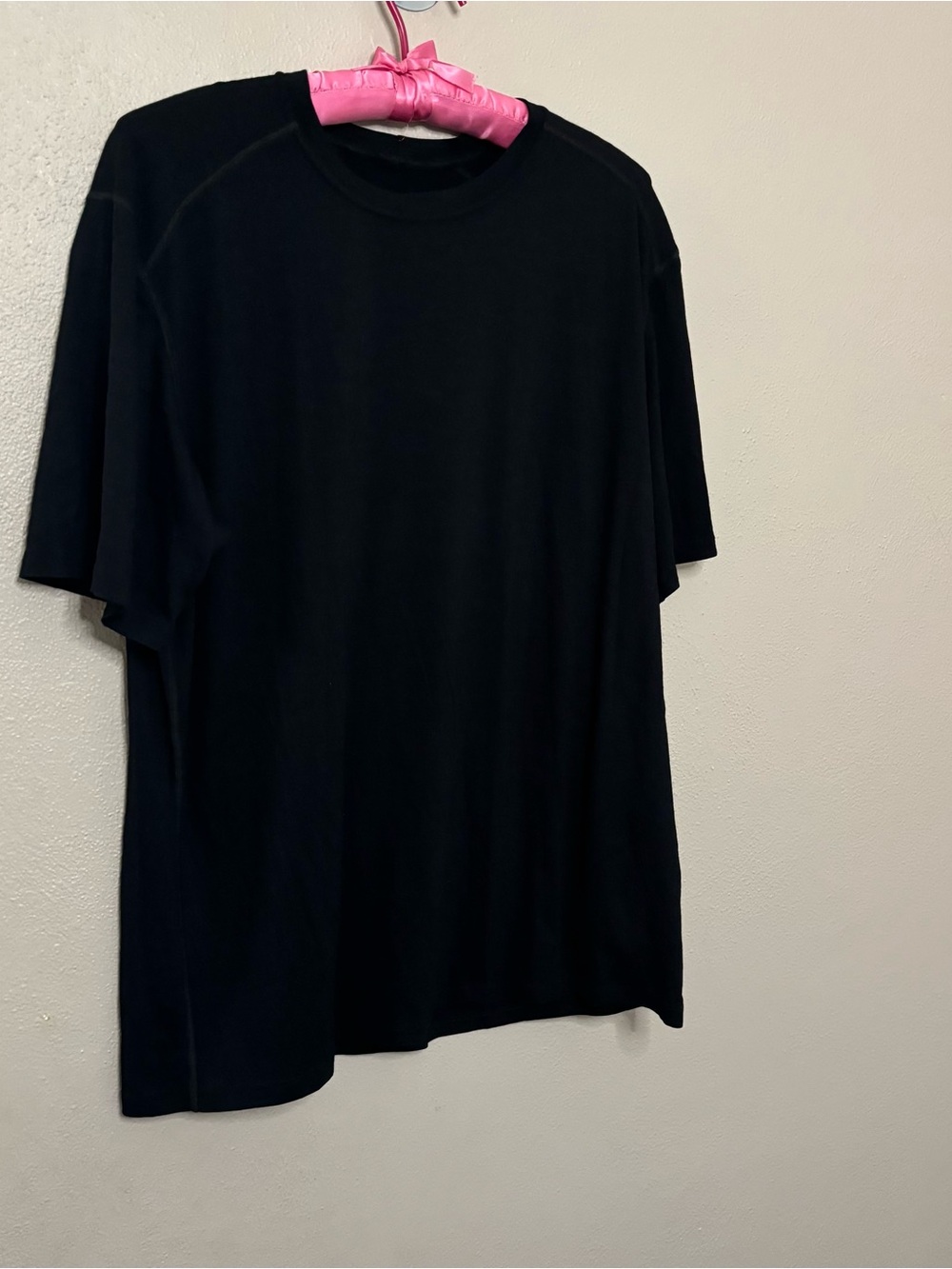 Patagonia Men’s Large Black Capilene Performance Short Sleeve Crew Shirt